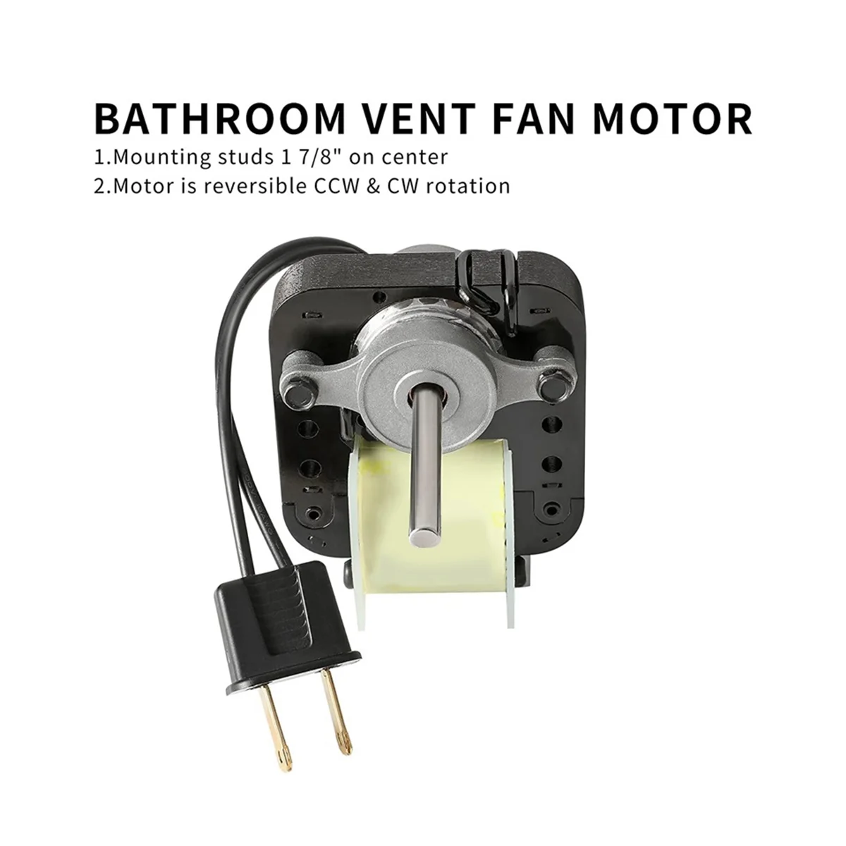 Универсальный вытяжной вентилятор для ванной комнаты полный комплект замены C01575