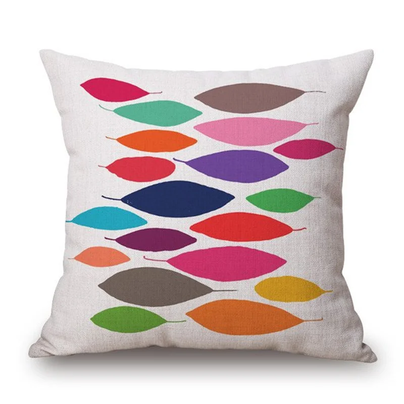 18 дюймов модные разноцветные льняные искусственные автомобильные диваны