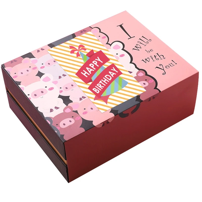 30 шт. открытки на день рождения для детей мультяшная поздравительная открытка с