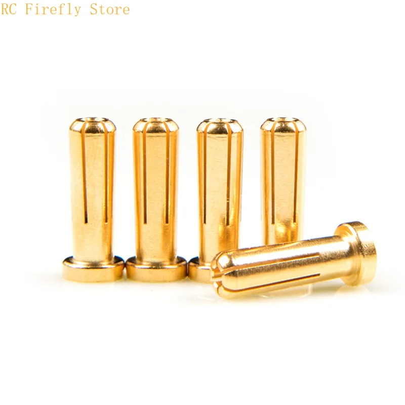 5 шт./комплект позолоченные штекеры 40 А 4 мм