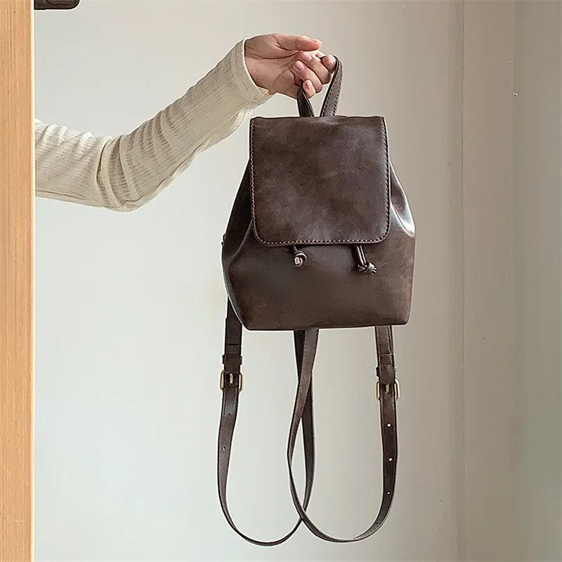 Рисунок 2 - Винтажный коричневый рюкзак унисекс