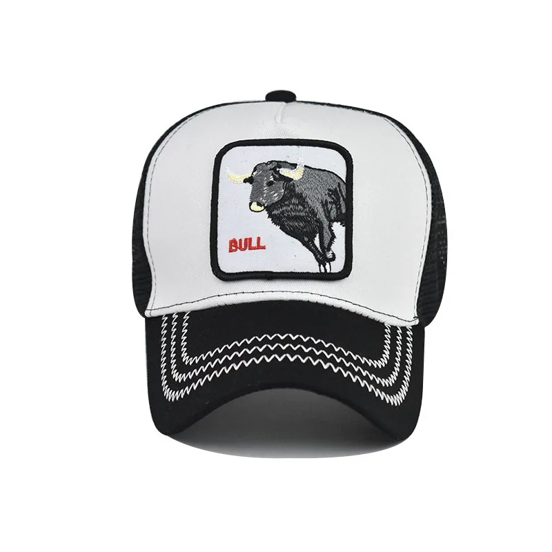 Бейсболка унисекс в стиле хип-хоп с сетчатыми вставками |