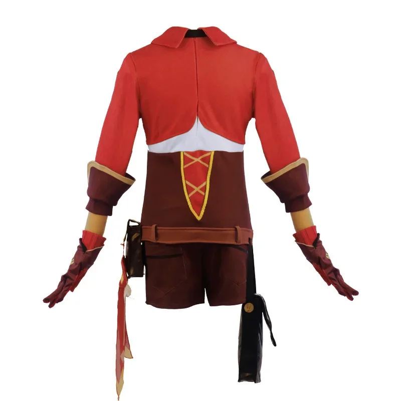 Genshin ударопрочные янтарные костюмы для косплея комбинезон наряды Хэллоуина