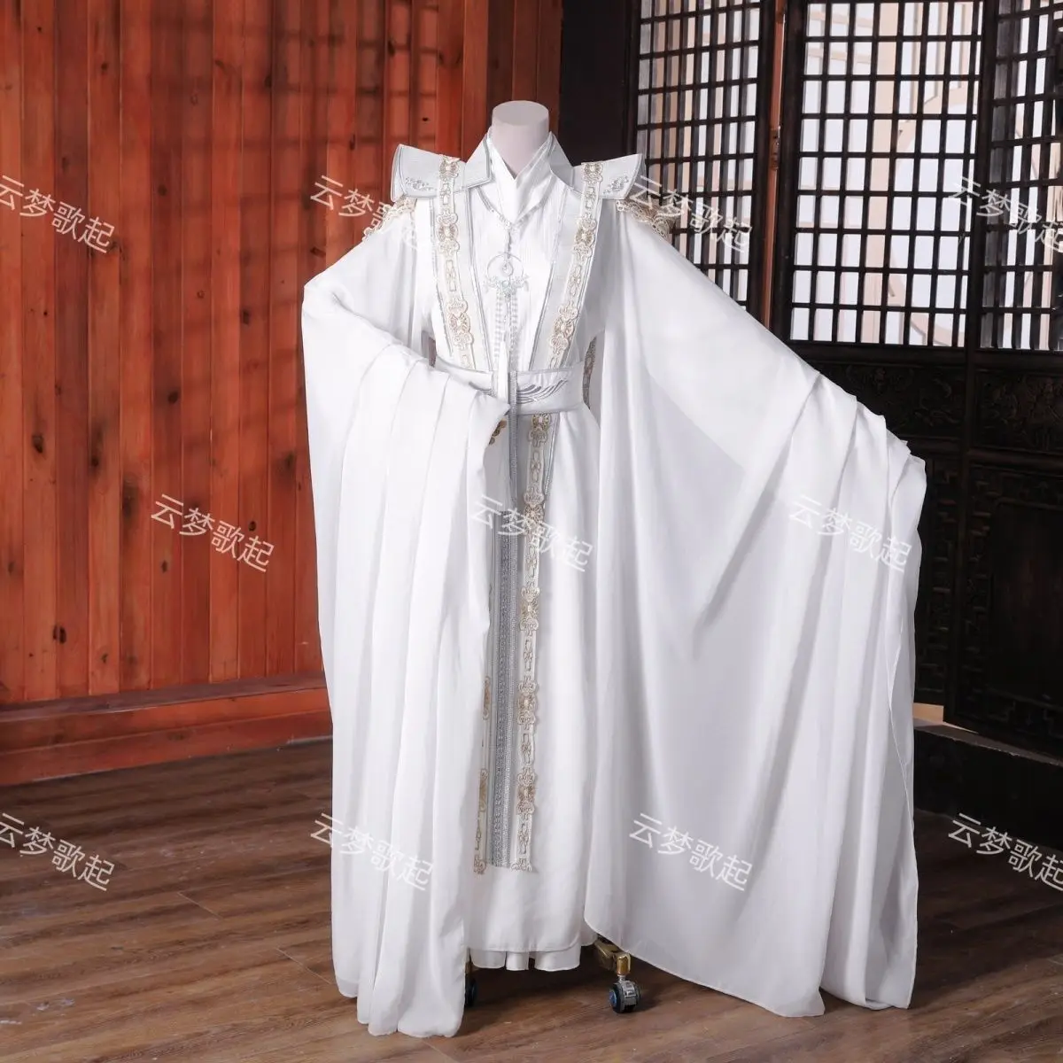 Фото ChuWanning MoRan Chinese TV Antiquities Series 2Ha Immortality chu wanning Cosplay chu wanning Costume White Dress Ancient Hanfu №4