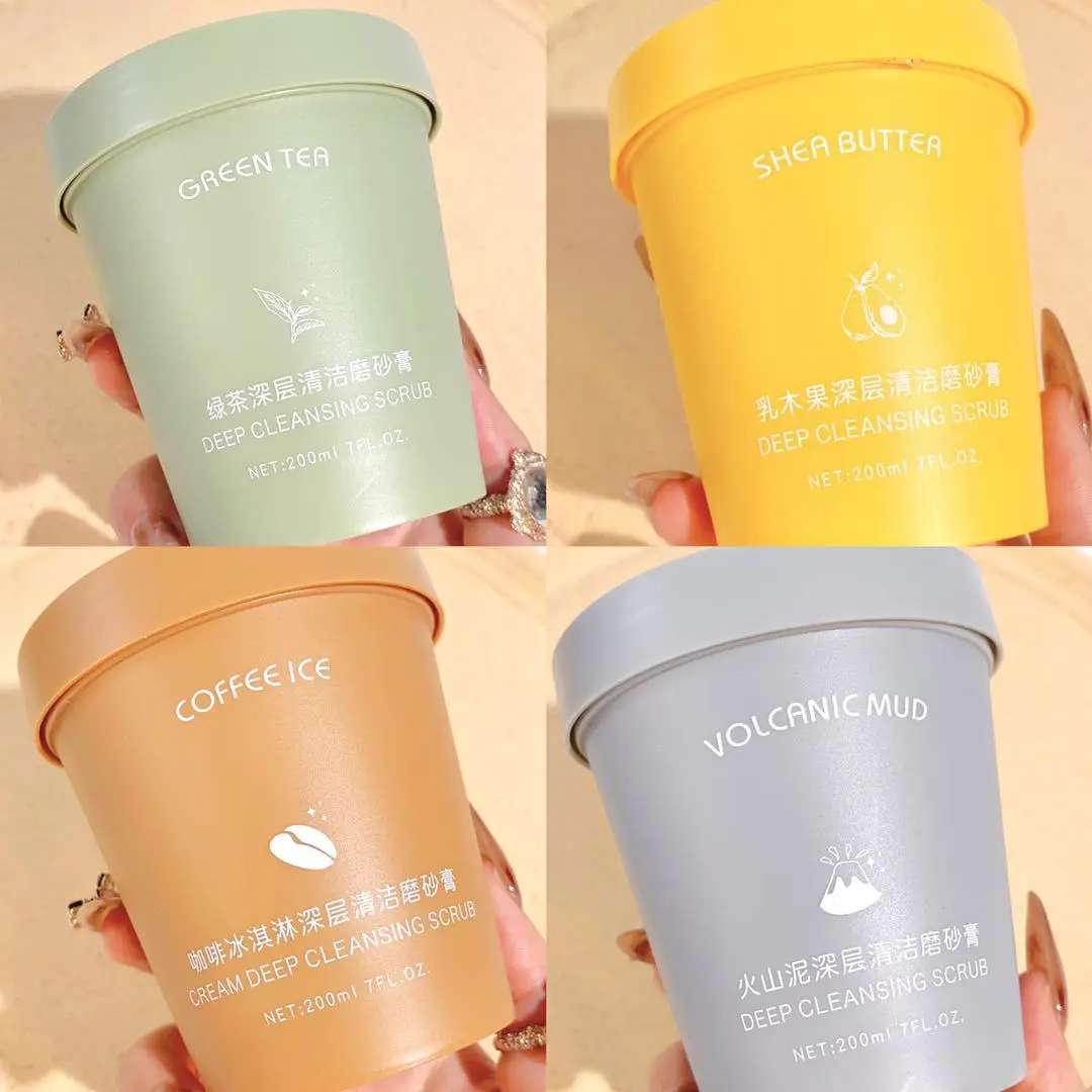

Body Care 200ml Deep Cleansing Skin Improves Chicken Skin Softens Horny Coffee Ice Cream Body Scrub Tree Hut Body Scrub