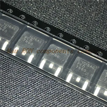 10PCS/LOT FCD7N60 7N60 FQD7N60C TO-252 MOS transistor LCD power SMD 1
