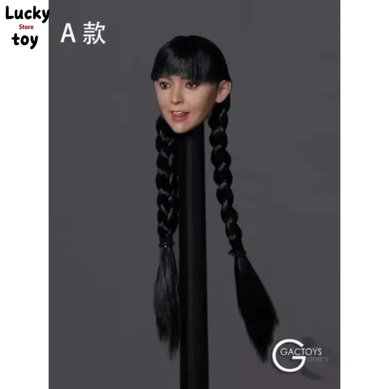 GACTOYS GC038 масштаб 1/61/6 женская голова резьба экспрессивная Красивая для 12-дюймовых