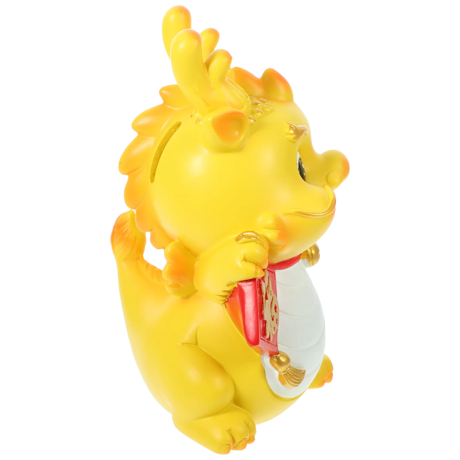 

Trays Decorative Cartoon Piggy Bank Coin Jar Dragon Year Gift Everything Goes Well Resin Statue Desktop Zodiac Living Room