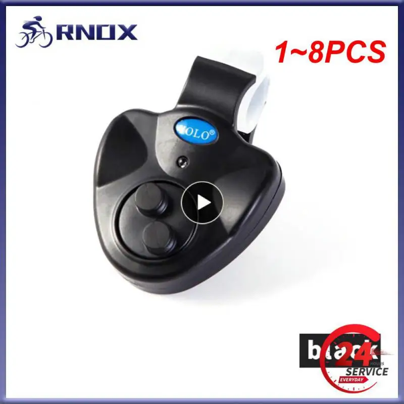 

Электронная рыболовная сигнализация, 1-8 шт., со звуком