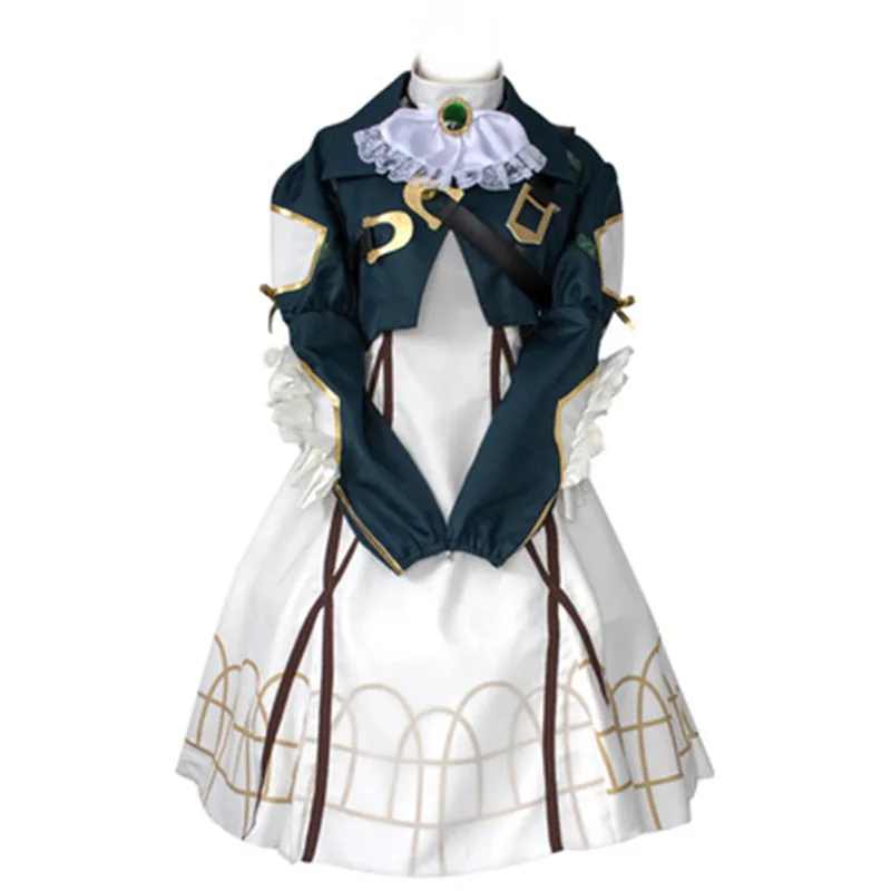 

Anime Violet Evergarden Light Novel Edition Cosplay Costume Uniform Set Halloween Christmas Costumes for Carnaval