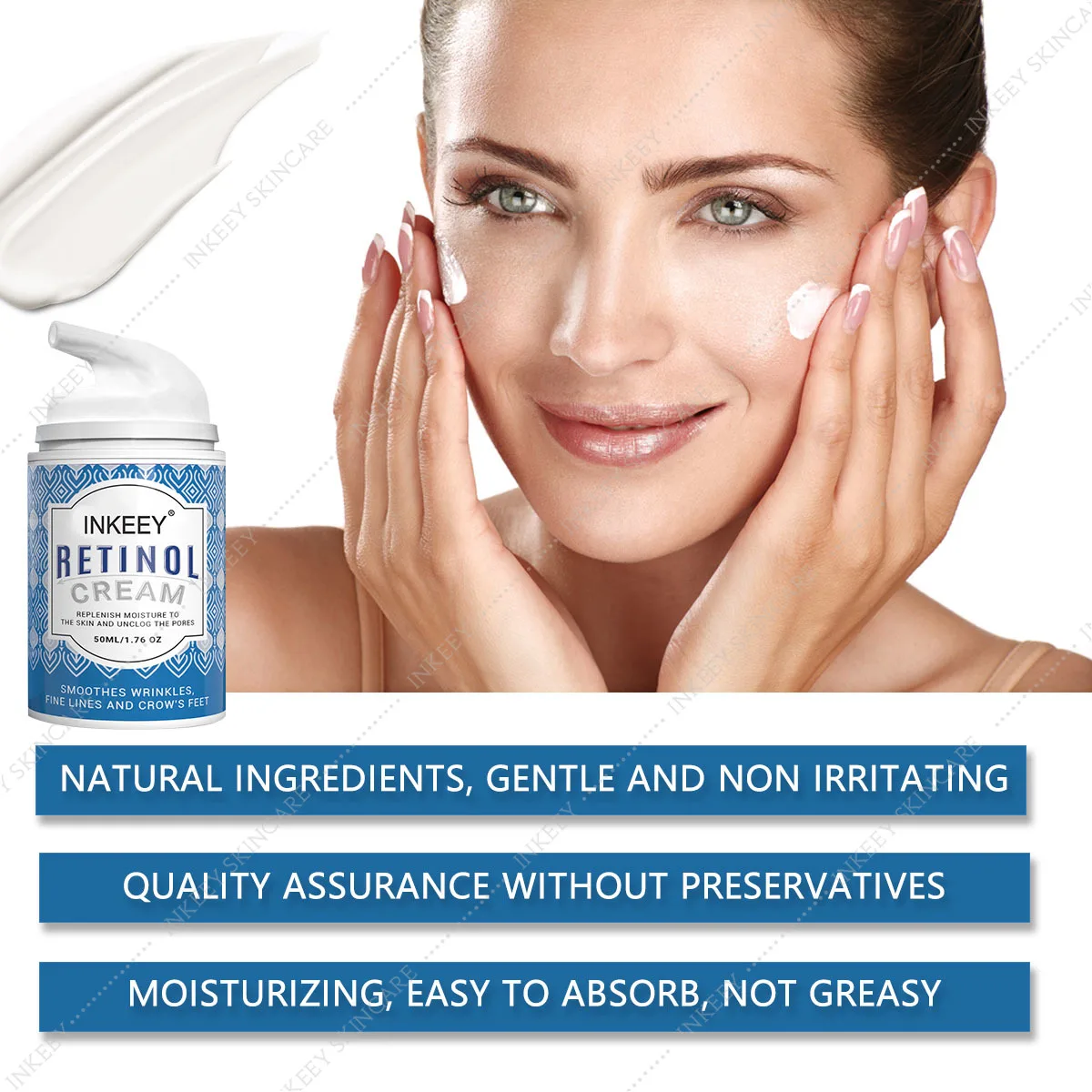 Крем с ретинолом антивозрастной крем для лица средство против морщин ухода за