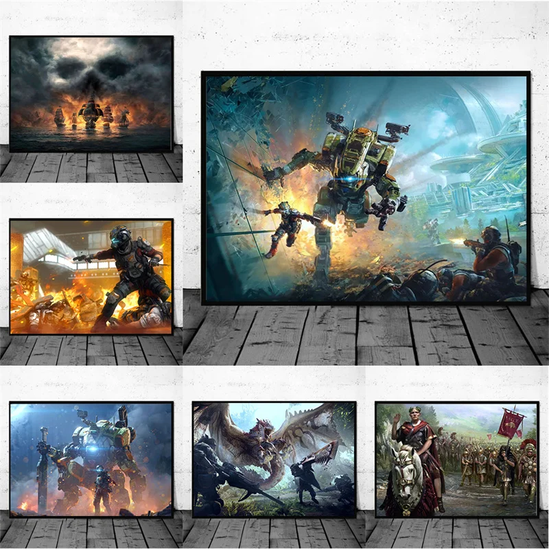 

Кинопостеры и картины на холсте с персонажами из игры «война»