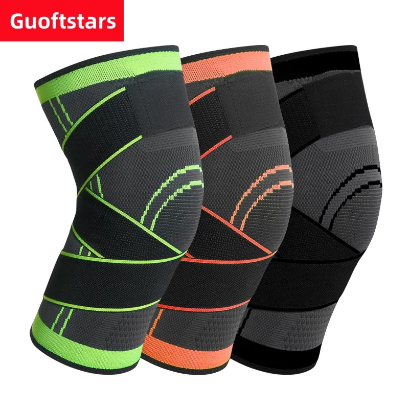 

1 пара компрессионных наколенников, бандаж для поддержки колена при разрыве слизи, артрите, снятии боли в суставах, беге, баскетболе