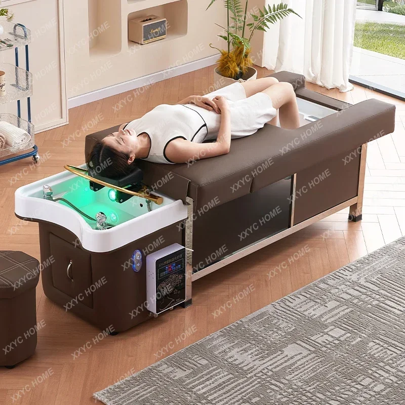 Тайская кровать с шампунем циркуляция воды фумигация для лечения головы