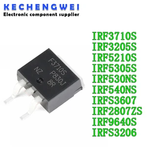 5pcs IRF3710S TO-263 F3710S IRF3205S F3205S IRF5305S F5305S IRF530NS IRF540NS F540NS IRFS3607 IRF2807ZS IRF9640S IRFS3206