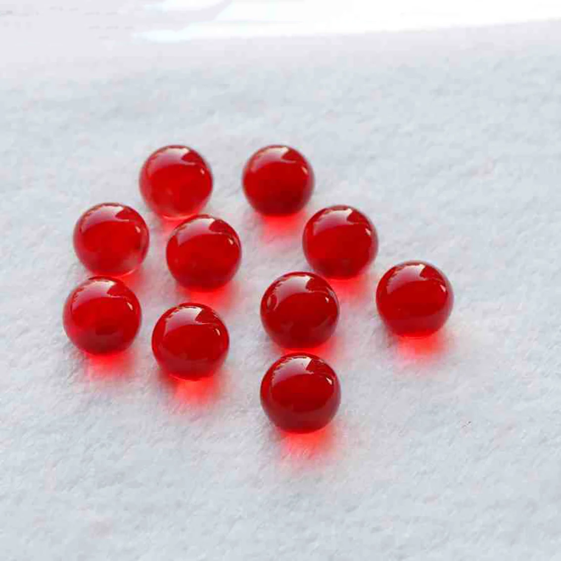 

Однотонные стеклянные шары 15 мм