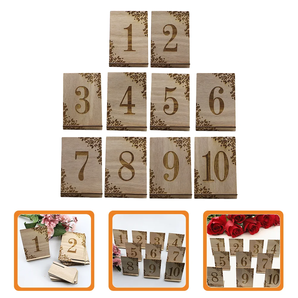 

10 шт., цифры для стола, свадебные деревянные цифры для стола, банкетный стол, цифры для гостевых столов, цифры для стола в ресторане