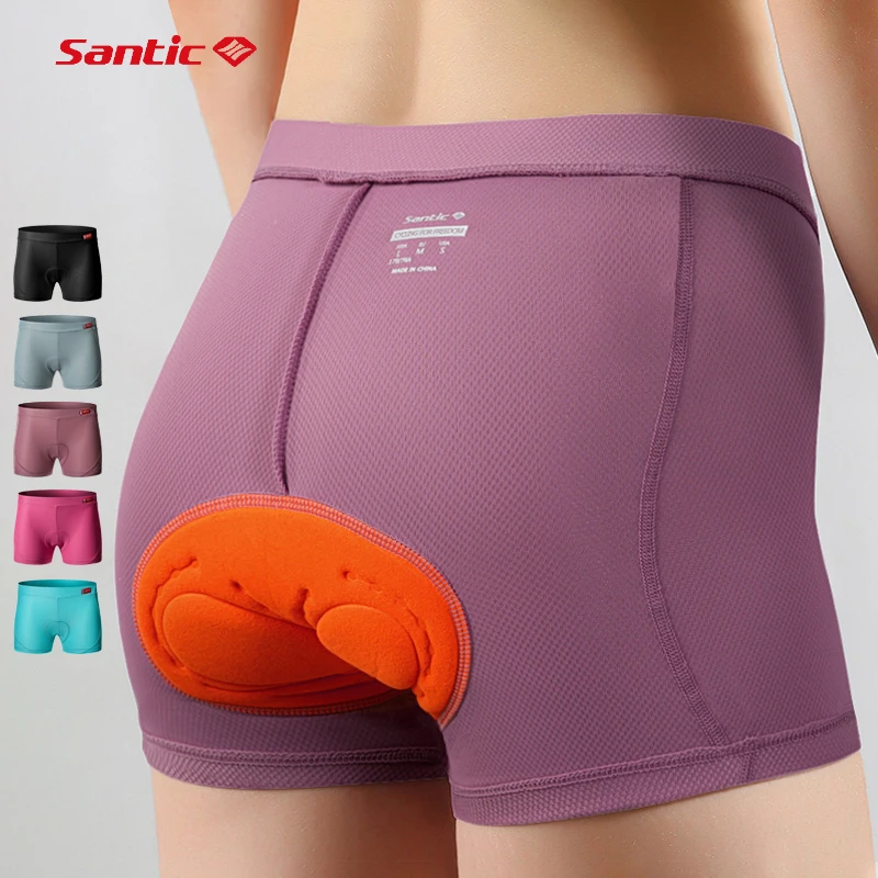 

Women Cycling Underwear Shorts Comfortable Bicycle Underwear Sports Tights Gel 3D Padded MTB Short Bike Riding Underpants Black