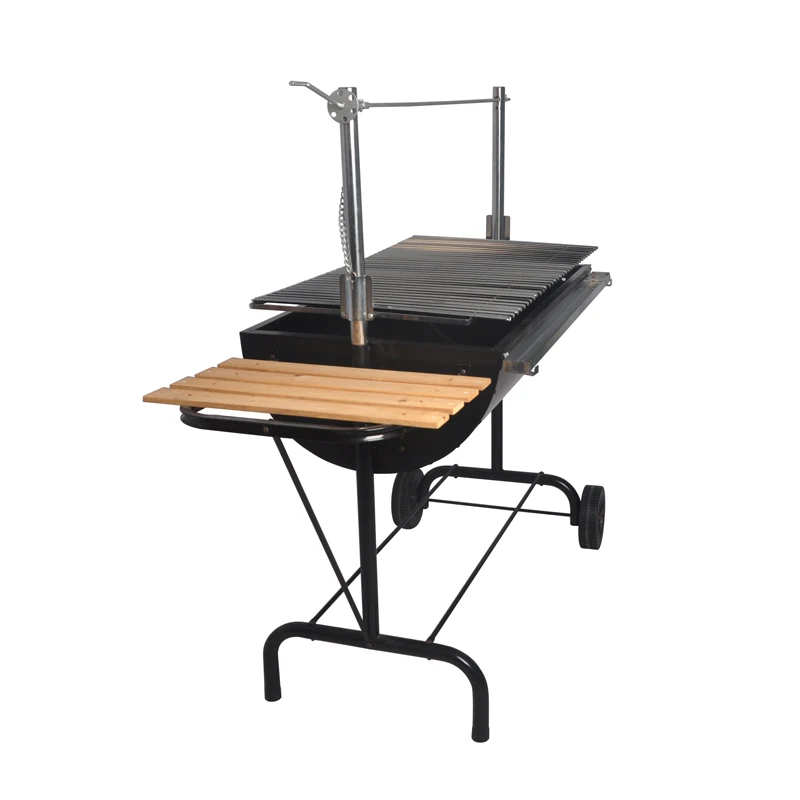 Подвесной мангал для барбекю, с регулировкой высоты, корейский гриль ...