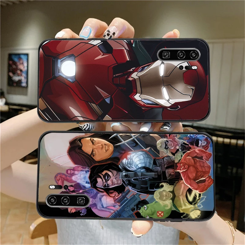 

Marvel Spiderman Phone Cases For Huawei Honor P30 P40 Pro P30 Pro Honor 8X V9 10i 10X Lite 9A Cases Carcasa Soft TPU Back Cover