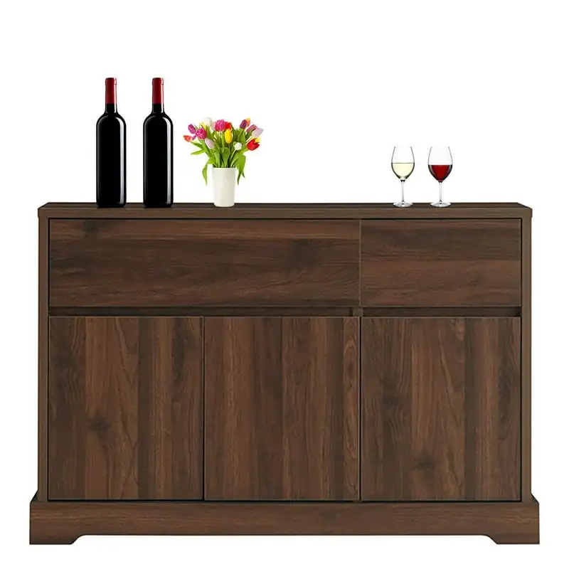 

Cupboard Cabinet Buffet Sideboard Console Table w/2 Drawers