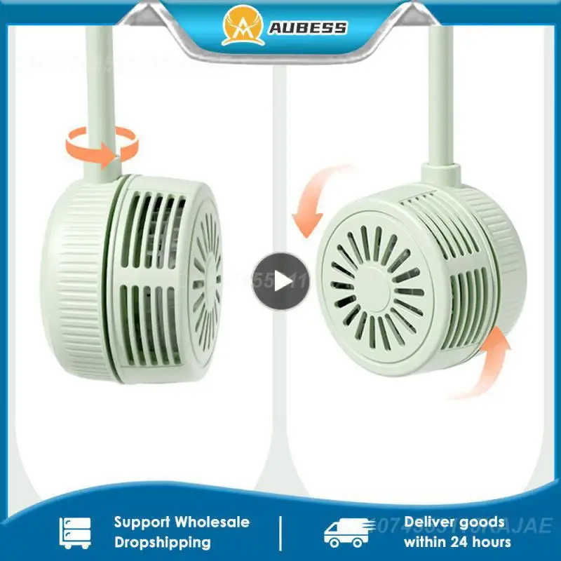 

Portable Small Fan Neck Hanging Portable Hanging Neck Fan Usb Mini Lazy Fan Sport Fan Bladeless