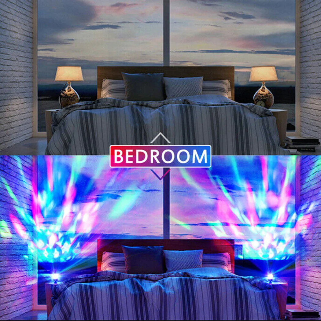 

Миниатюрные декоративные светильники, телефон с голосовым управлением USB, 1 шт., 3 Вт, RGB, 5 В