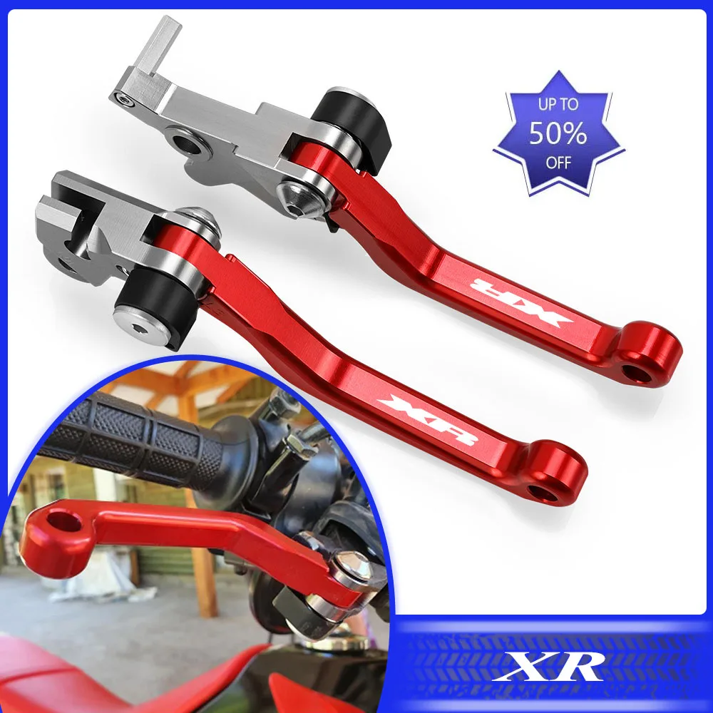 

For Honda XR 230 250 400 650 R XR230 XR250 XR400 MOTARD XR650R Dirt Bike Pivot Foldable Brake Clutch Lever Motocross Accessories