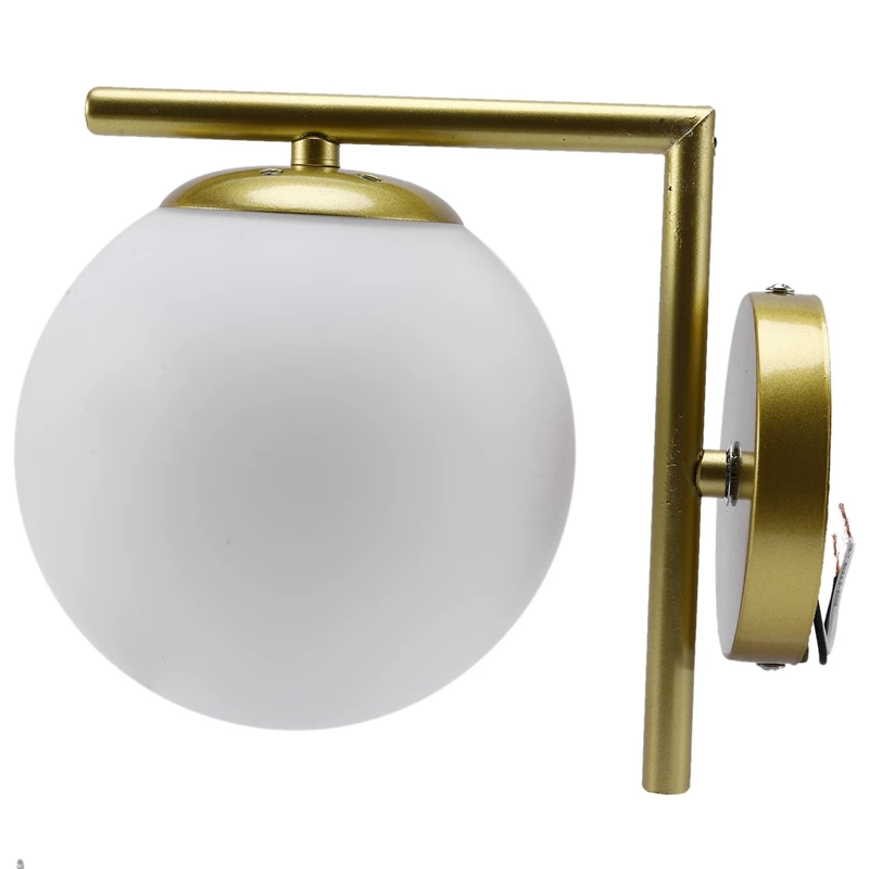 

Modern Style Led Wall Lamp Nordic Glass Ball Wall Lamp Passage Corridor Bedroom Bedside Lamp Wall Lamp
