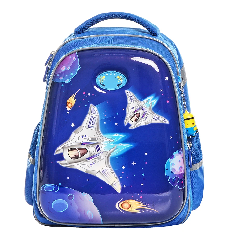 Детские брендовые школьные ранцы для изучения космоса, детский ортопедический школьный рюкзак, модная сумка для мальчиков, рюкзак, школьны...
