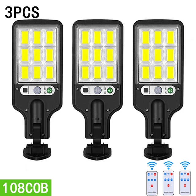 

Solar Led Light Outdoor Solar Wall Lamp 3 Light Mode Waterproof Motion Sensor Security Lighting for Garden Patio Path Yard