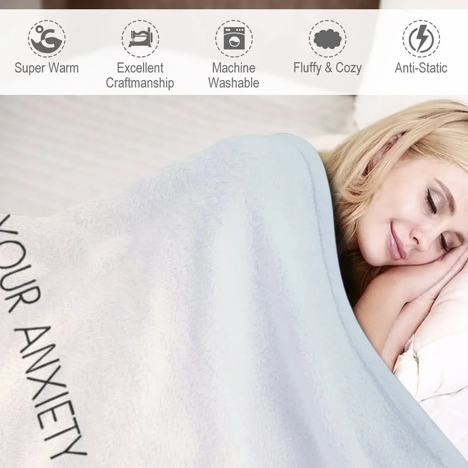 Стих из Христианской Библии цитата-беспокойство пледы одеяла для детей зимы