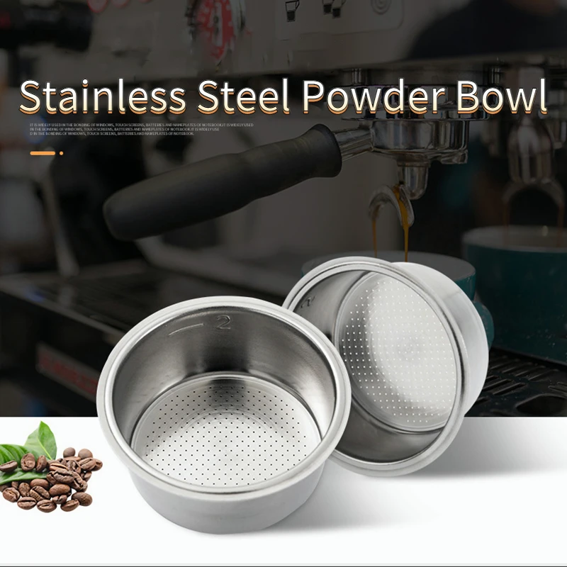 51MM/54MM/58MM Stainless Steel Coffee Filter Basket For Delonghi Breville Cafe Machine Dripper Portafilter Coffe maker Strainer