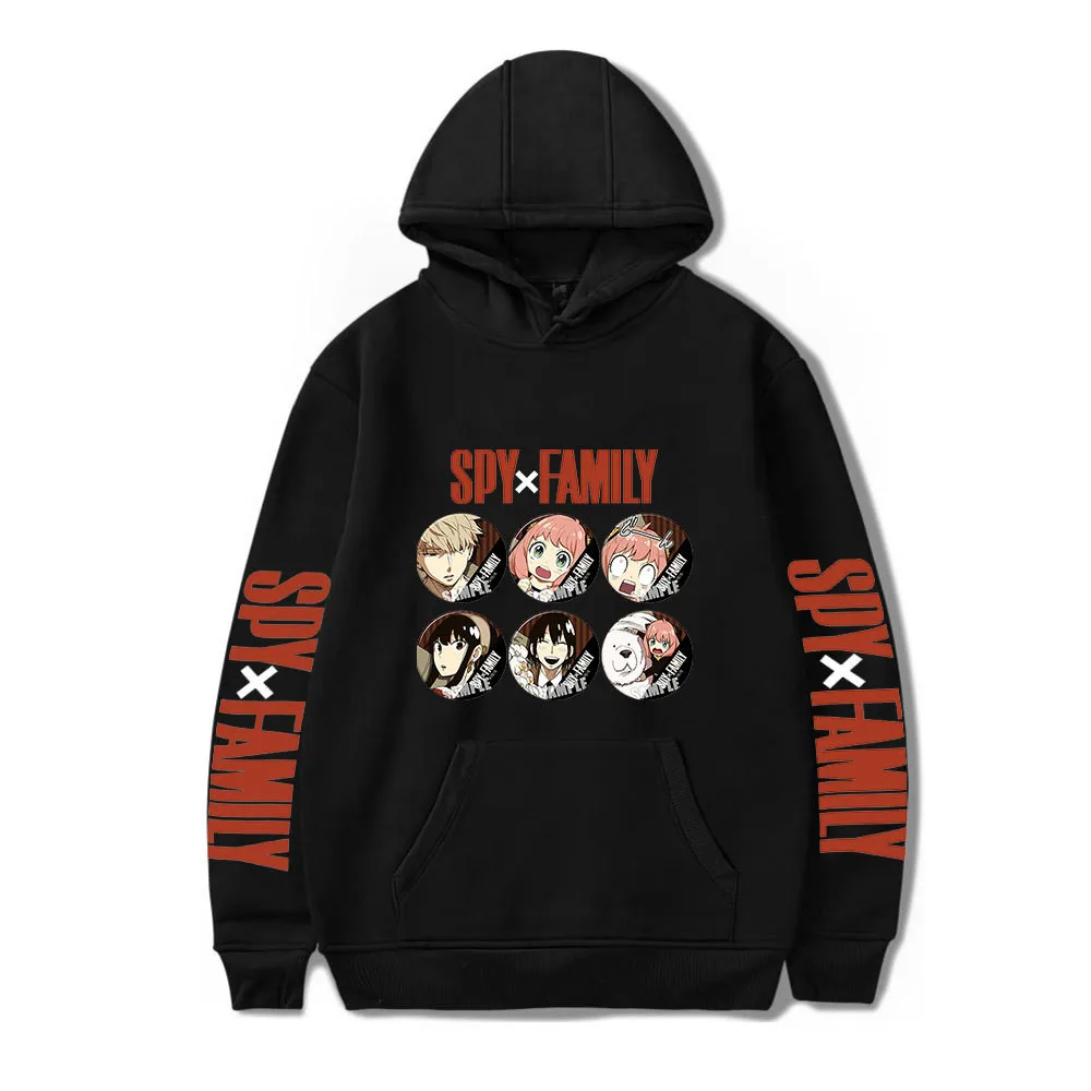 

SPY x FAMILY hoodie Boys Girls anime Clothes casual Anya Forger hoodies woman Manga Loid hoody loose pullovers sweatshirts