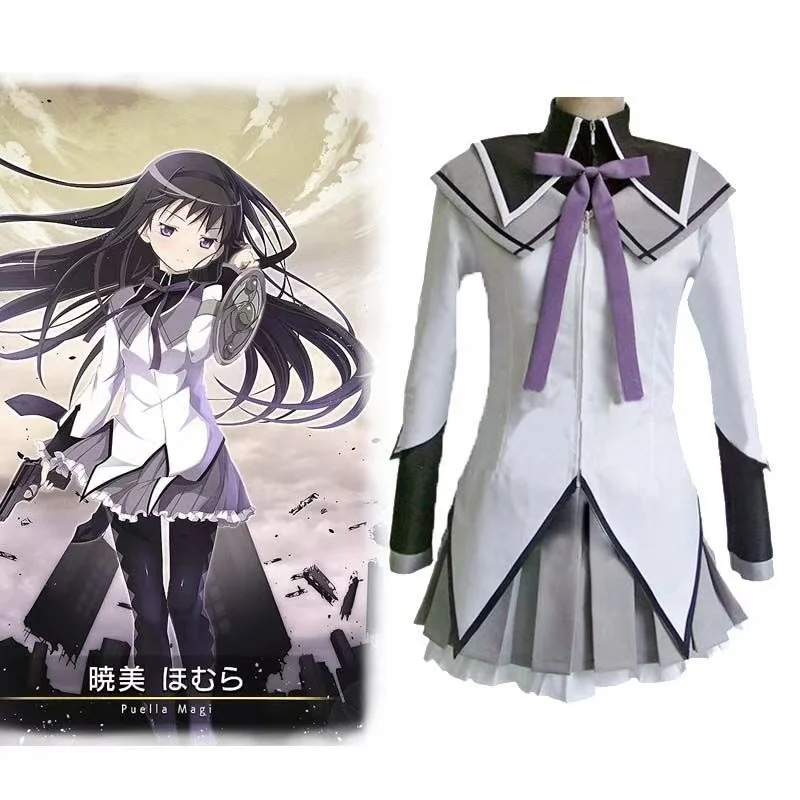 Костюм Puella Magi Madoka Magica cos Xiao Mei Yan Косплей боевой костюм аниме олень глаза Круглый