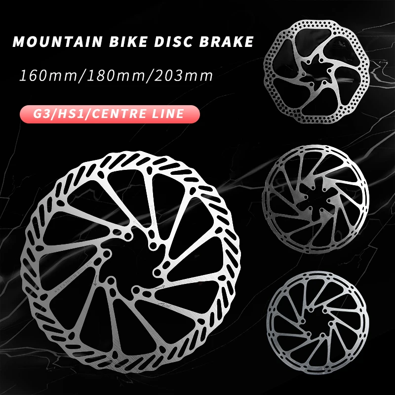 

2pcs Bike Disc Brake Rotor G3 HSI 160mm 180mm 203mm Stainless Steel MTB Road Hydraulic Brake AVID Disc Rotors