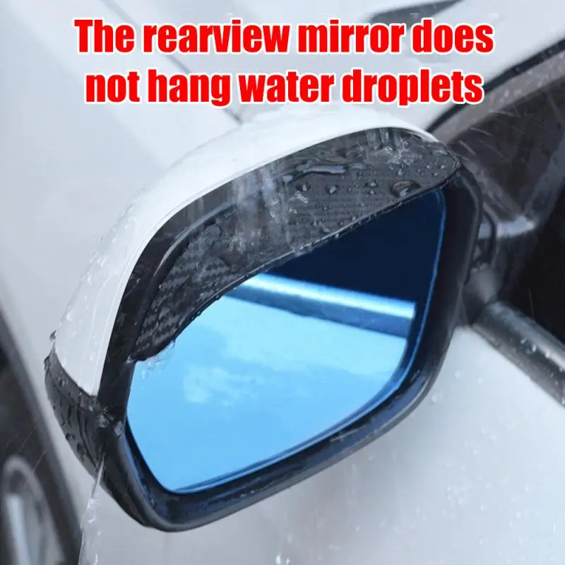 

2pcs Car Blind Spot Mirror Frameless Auxiliary Rearview Mirror Auto Universal Wide Angle Universal Mirror Covers Eyebrow Shield