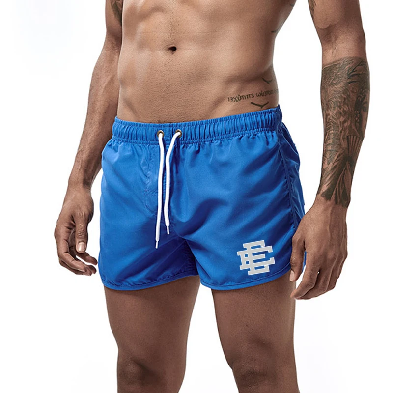 

Eric Emanuel EE Basic Short NEW YORK CITY SKYLINE men's casual shorts fitness sports pants summer gym workout breathab