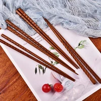 japanese style iron wood tortoise shell chopsticks hand carved pointed sushi chopsticks hotel household wooden chopsticks