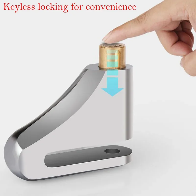 Мотоциклетный велосипедный замок защитный диск из легированной стали