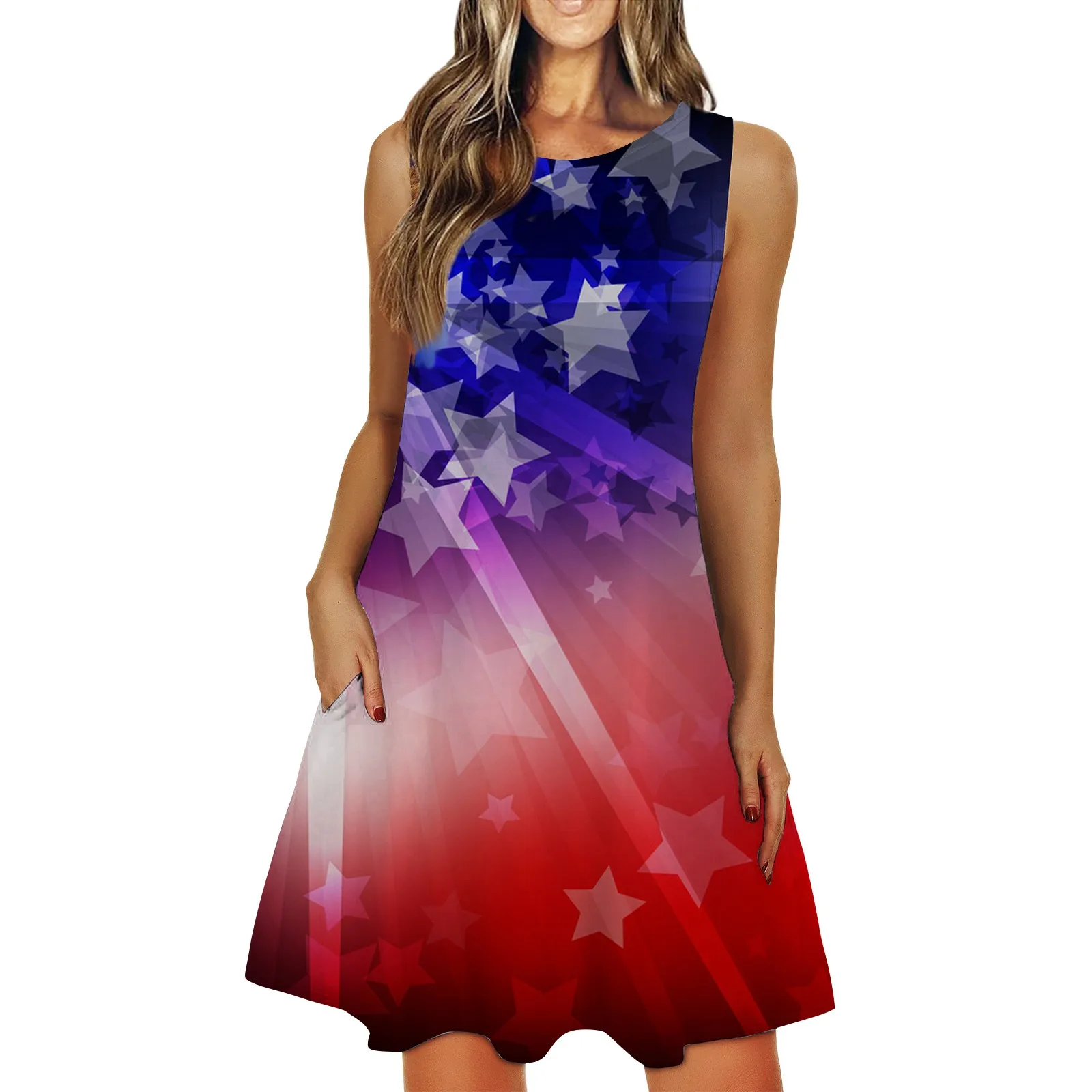 

Loose Summer Dress for Women Women's Sleeveless Summer Casual Swing Beach Dresses Spaghetti Straps Floral Black Midi Dress