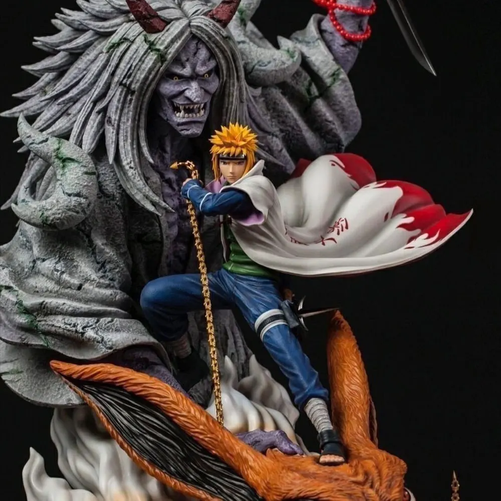 Фото Коллекционная фигурка Bandai Naruto GK: Четвертый Хокаге Минато Намиказе – Аниме-украшение для рабочего стола №3