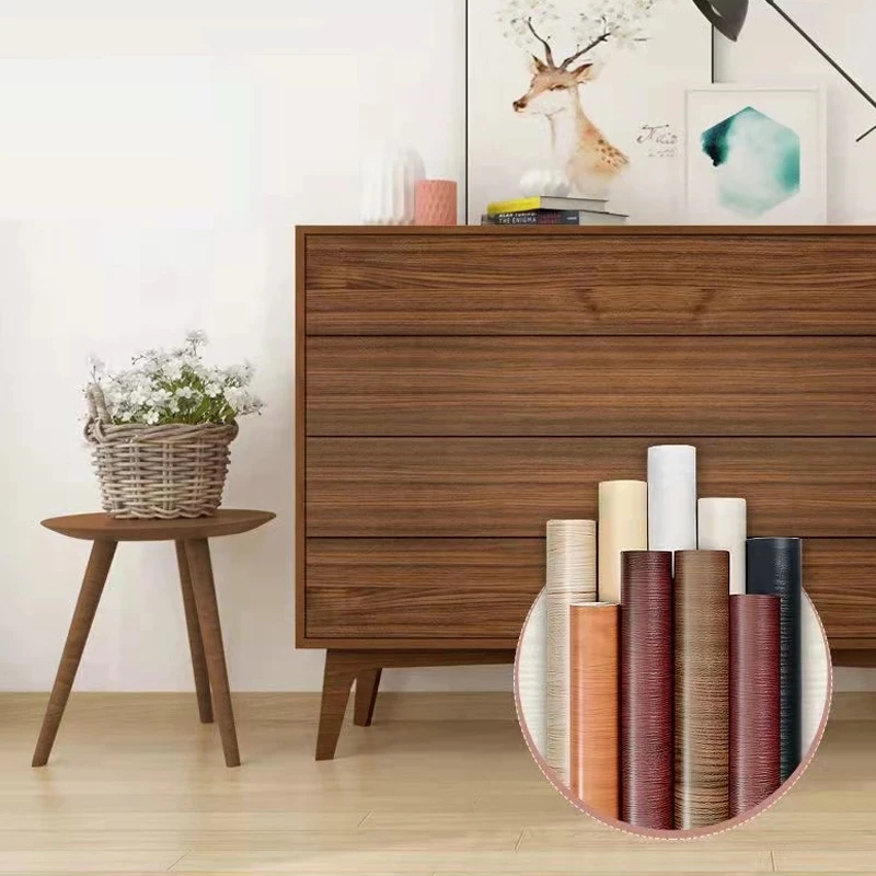 

Состаренные обои из коричневого дерева самоклеящиеся обои для столешницы, спальни, ПВХ водонепроницаемые простые в использовании