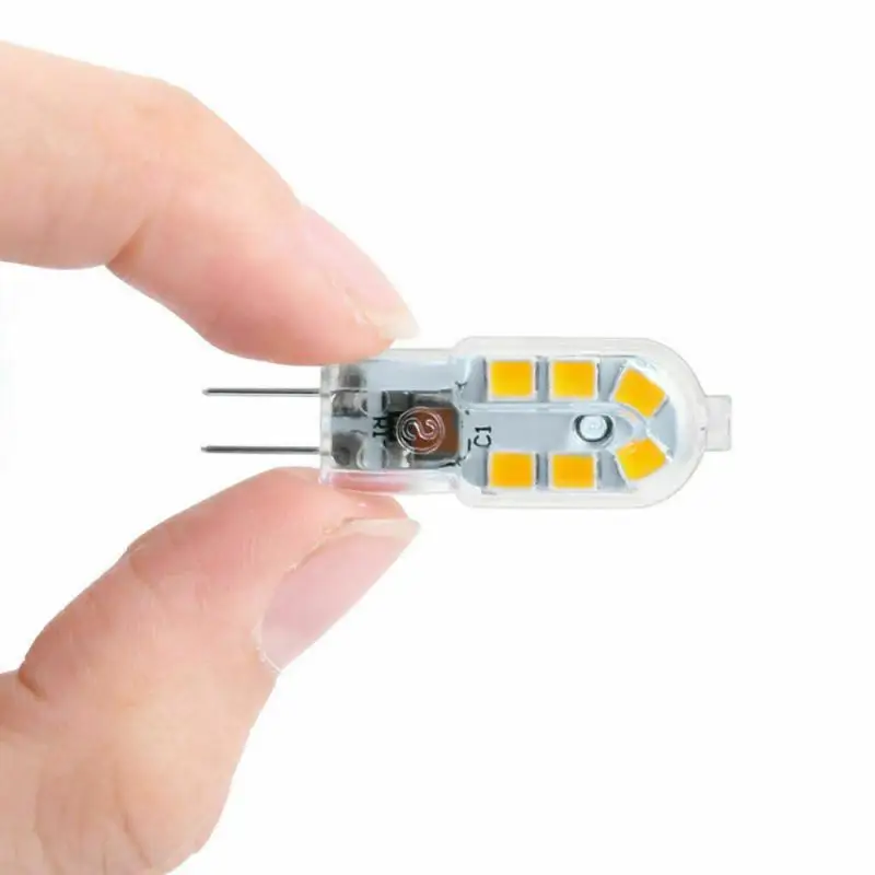 

G4 12V LED Bulbs Lamp Pin Bead 12 Bead Mini Small Bulb Low-voltage Lamp Energy-saving Light Pin Bulb Beads Room Decor