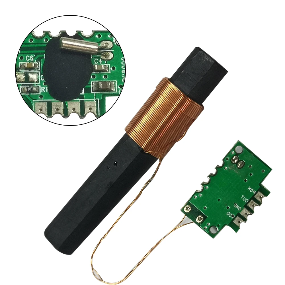 

1pc DCF77 Receiver Module Radio Time Module Radio Clock Radio Module Antenna 1.1-3.3V 77.5 KHz 22x13.5x1 Mm Receiver Module