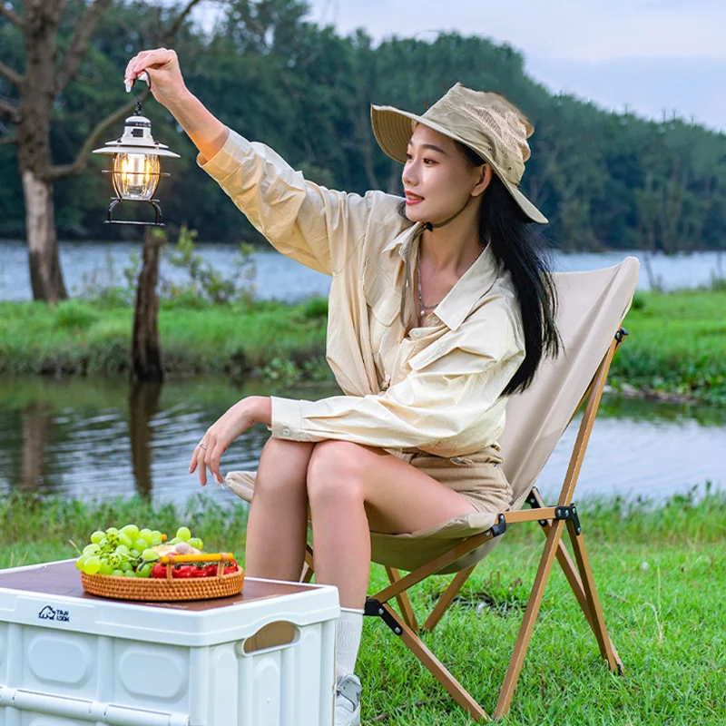 

Folding Picnic Chair Leisure Portable Butterfly Chair Oxford Fabric Ultralight Steel Tube Fishing Chair Outdoor Camping Chair