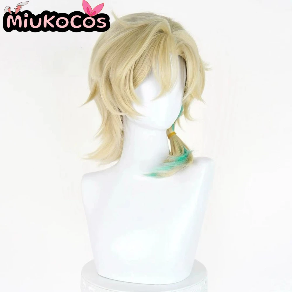 Фото В НАЛИЧИИ: Парик для косплея Waveflair Aventurine • MiukoCosplay Game Honkai: Star Rail Cosplay №5