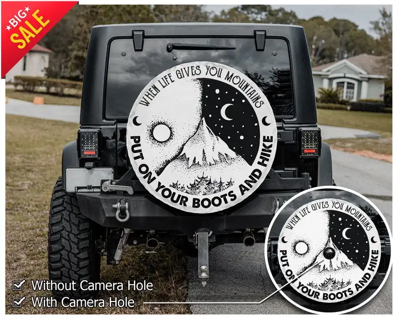 

Новая папка-подарок для мамы, чехол для шин для автомобиля, чехол для запасных шин для автомобиля, персонализированные подарки, автомобильн...