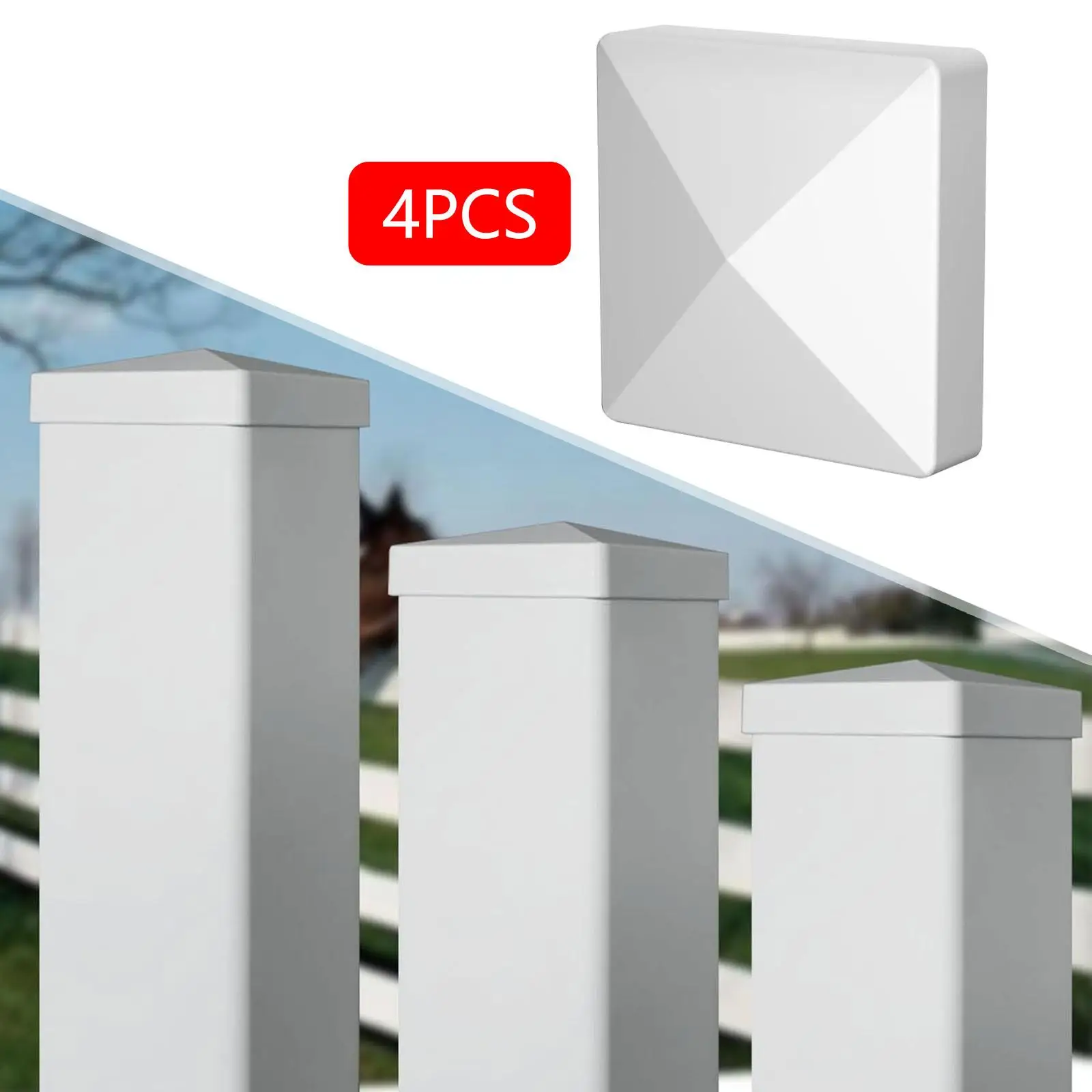 4 шт. крышки для пирамидальных стоек защитная крышка сменная Крышка верхние