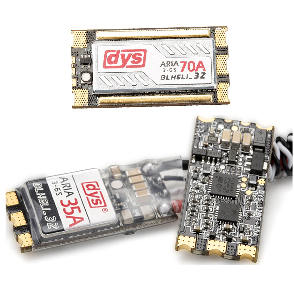 DYS ARIA BL 35A AM 70A BL 70A ESC blheli _ s бесщеточный ESC поддержка Dshot600 Dshot300 для FPV гоночного квадрокоптера версия для пайки DYS ARIA BL 35A AM 70A BL 70A ESC blheli _ s бесщеточный ESC поддержка Dshot600 Dshot300 для FPV гоночного квадрокоптера версия для пайки